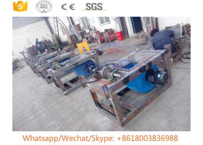 China Alambre de cobre del pedazo del dibujo del granulador que recicla la máquina con la trituradora desprendible de la tolva en venta