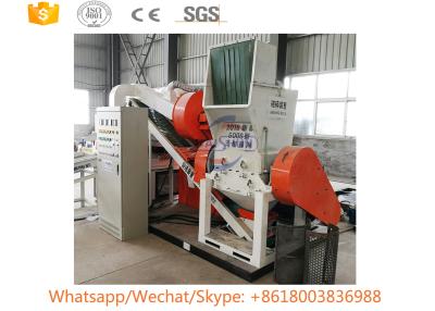 China Alambre de cobre modificado para requisitos particulares del pedazo que recicla la máquina con el colector de polvo de tres canales del aire en venta