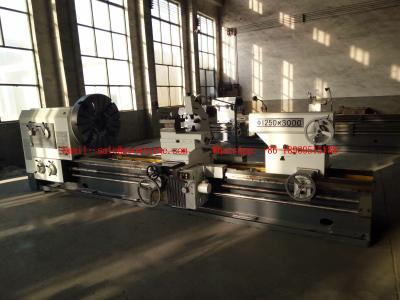 China Engine Turning Horizontal Lathe Machine With High Rigidity Casted Bed for sale