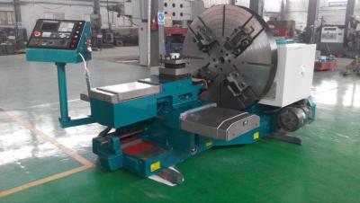China Processing Flange Accurate Lathe Machine / Disc Workpiece High Precision Lathe for sale