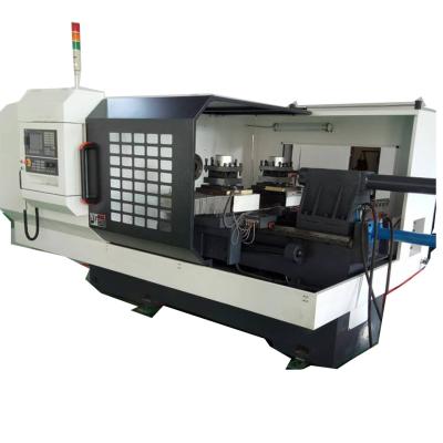 China Stainless Steel Cookware Cnc Spinning Lathe / Spinning Heavy Duty CNC Lathe Machine for sale