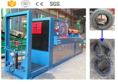 China Pyrolysis Scrap Rubber Tires Recycling Machine For Paving Sport Ground for sale
