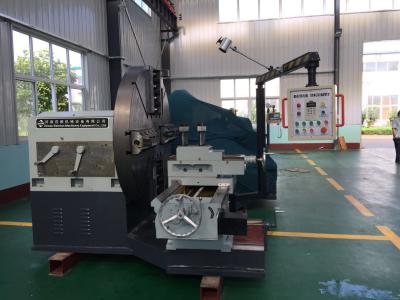 China Large Industrial CNC Facing In Lathe Machine For Tire Moulds Workpiece 3000kg for sale