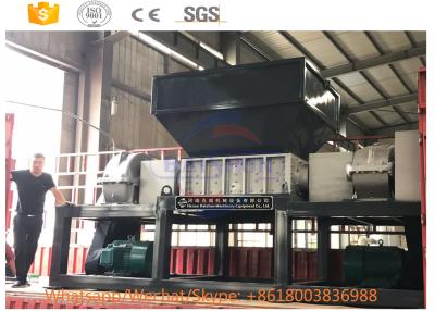 China Heavy Duty Steel Scrap Shredder Machine / Wide Angle Aluminum Can Shredder for sale
