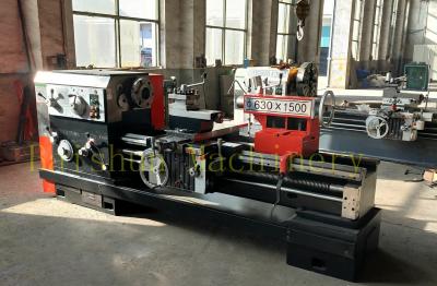 China Machining Steel Mechanical Lathe Machine , Manual Conventional Lathe Machine for sale