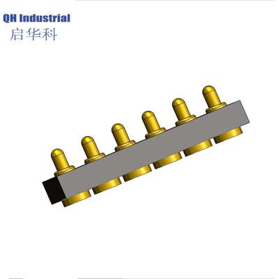 China Italian American Pogo Pin Pcb Smt DIP Type File Ul Gold Plating Industrial Electrical Connectors For Sale for sale