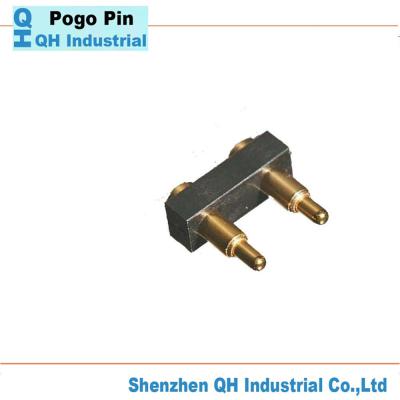 China 2Pin 2.54mm Pitch 6.5mm Length Pogo Pin Connector for sale