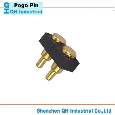 China 2Pin 2.54mm Pitch 8.0mm Length Pogo Pin Connector for sale