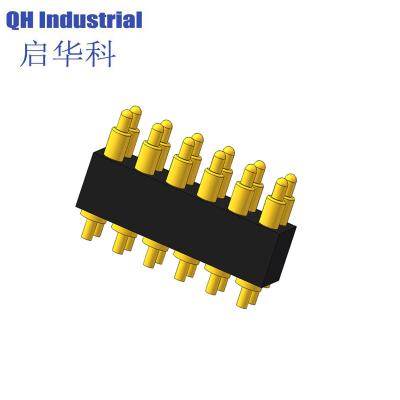 China 12Pin Canada Game Player Connector  Magnetic spring loaded pin Connector spring loaded pin Magnetic Connector for sale