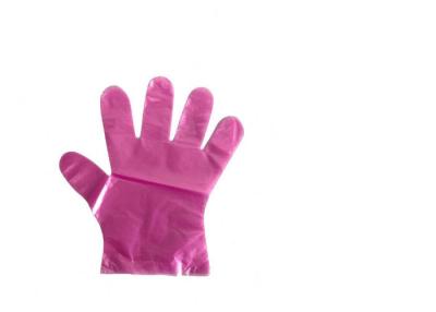 China Polyethylene Disposable medical hand gloves Customzied Color OEM / ODM Service for sale