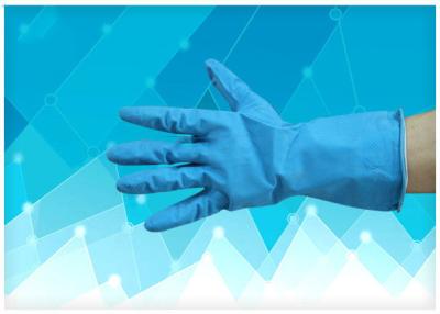 China Spray Flock - Lined Disposable Surgical Gloves , Sterile Latex Gloves For Clean Room for sale