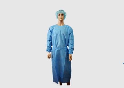 Китай Бреатабле стерильные хирургические мантии, голубая мантия театра деятельности устранимая продается