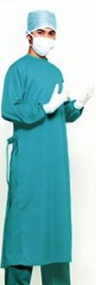 China S-3XL Disposable Examination Gowns , Patient Surgical Gown Size Eco - Friendly for sale