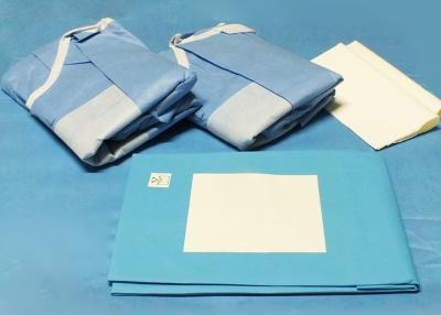 China Women Gynecology Sterile Surgical Packs Examination Medical Adhesive 75*120cm 100*100cm for sale