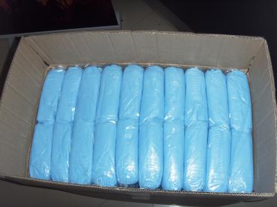 China Latex Free Disposable Polypropylene Shoe Covers , Breathable Surgical Boot Covers for sale