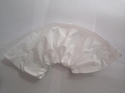 China Non - Woven Disposable Shoe Covers Polypropylene Latex Free With Anti Skid Glue for sale