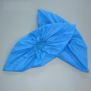 China Cross - Linked Polyethylene Disposable Plastic Shoe Covers Standard Weight for sale