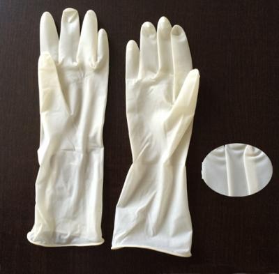 China Strength Powder Free Disposable Sterile Gloves Medical Surgery Application for sale