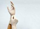 China OEM/ODM disponibles de la longitud de los guantes médicos biodegradables 240m m de la mano disponible en venta