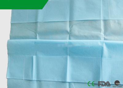 China Surgical Disposable Bed Cover Sheet , Non Sticking Hotel Bed Sheets 60''X104'' for sale