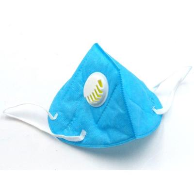 China FFP2 Foldable Dust Mask , Disposable Folding Face Mask With Elastic Ear Loop for sale