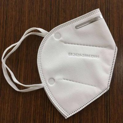 China PM 2.5 Protection Foldable FFP2 Mask With High Filtration Capacity for sale