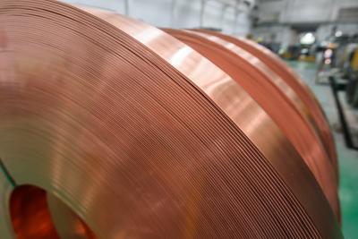 China Copper Strip Roll Customized For Automotive Electrical Components for sale