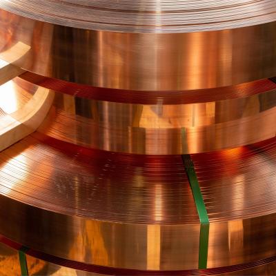 China Copper Strip Roll  Excellent Corrosion Resistance Cu-ETP Grade for sale