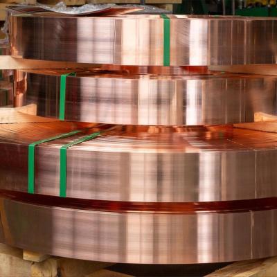 China Copper Strip Roll Formability And Ease Of Fabrication Electronic Parts for sale