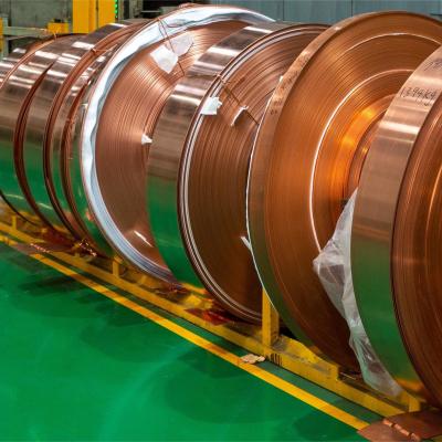 China Copper Strip Roll Recyclability And Sustainability For Electrical for sale