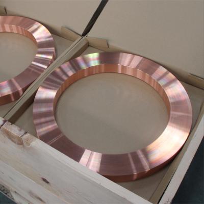 China Copper Copper Rotor Bars And Copper End Rings With Long Service Life for sale