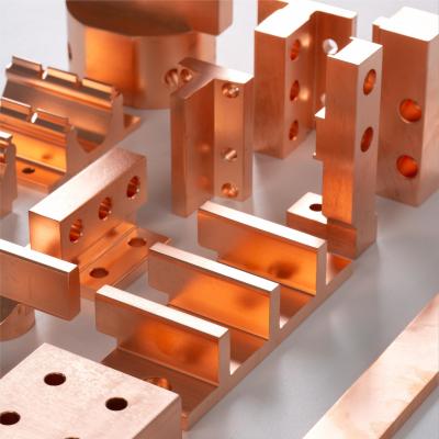 China CNC Copper Machined Parts Have Good Machinability And Ductility for sale