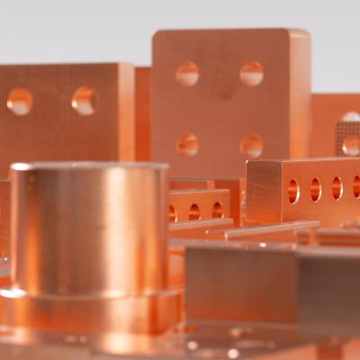 China Industrial CNC Copper Parts With Superior Durability Grade Cu-ETP for sale