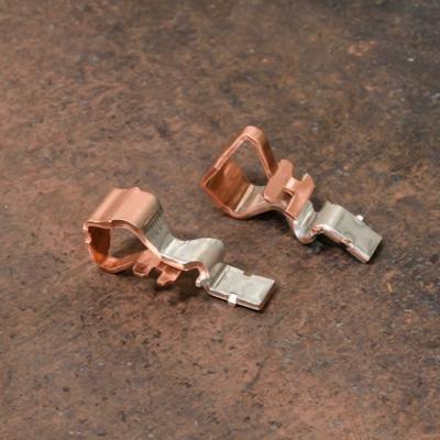 China High Precision Copper Stamping Parts Thickness Can Be Customized for sale