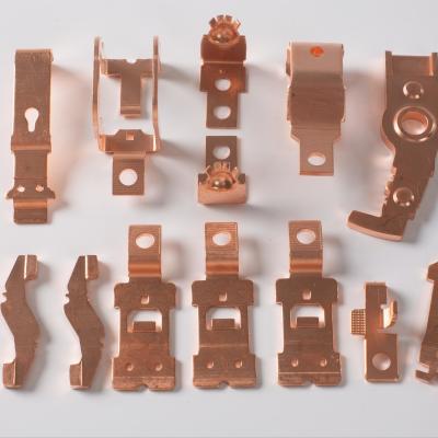 China Excellent Electrical Conductivity And Ductility Of Copper Stampings for sale