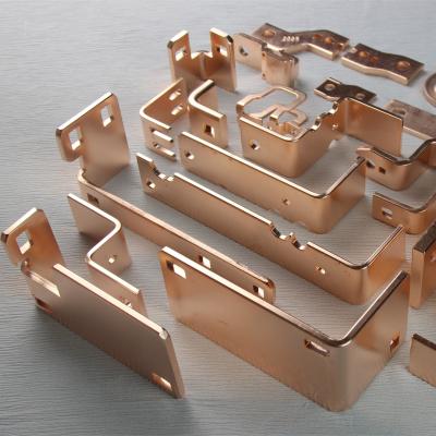 China Copper Stampings Good Mechanical And Electrical Properties for sale