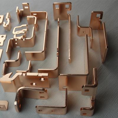 China Copper Stamping Parts Offer Excellent Machinability And Ductility for sale