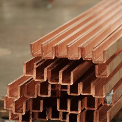 China Profiles de cobre de buena resistencia a la abrasión para productos industriales en venta