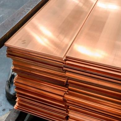 China Placas metálicas de hoja de cobre con excelente resistencia al desgaste de alta calidad en venta