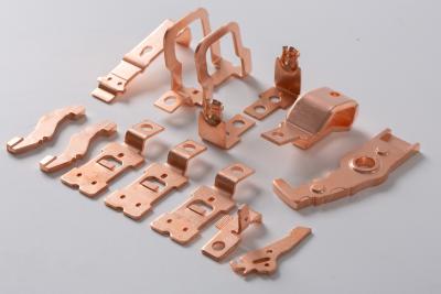 China Estampados de cobre de alta precisión para interruptores de circuito en venta