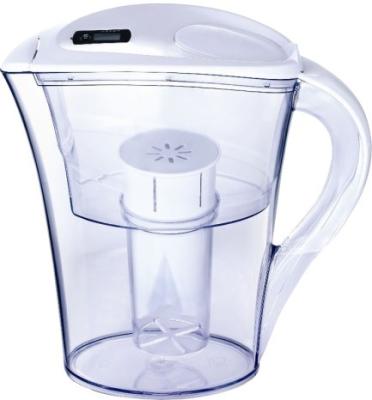 China Alkaline Balance Purified Water Jugs , Carbon Fiber Filter Water Pitcher With Lid for sale