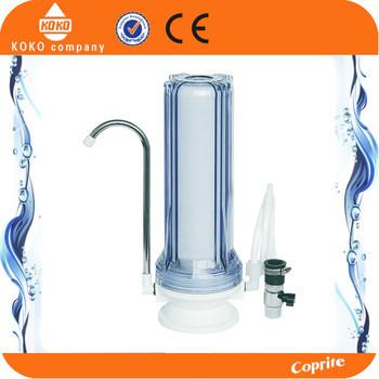 China UV Water Purifier System Household Water Filter 2 Stage Food Grade Plastic Material for sale