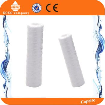 China PS Cotton Whole Material Whole House Water Filter Cartridge / Polypropylene Water Filter Cartridge for sale