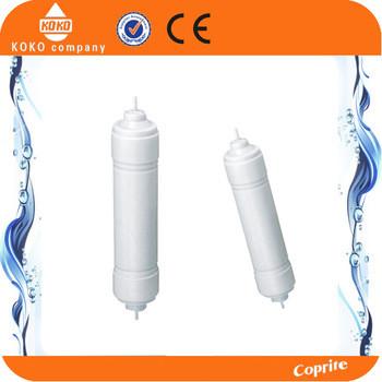 China White Replacement Water Filter Cartridges 10 Inch , Stable Flow Water Purifier Cartridge for sale