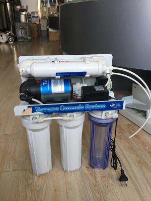 China Residential Reverse Osmosis Water Filtration System Under - Sink Manual Flush for sale