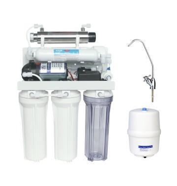 China 8 Stages 50gpd Home Reverse Osmosis Water Purifier System Undersink KK-RO50G-A for sale
