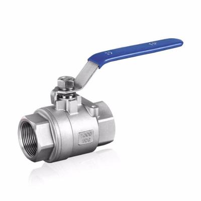 China 2PC Stainless Steel Thread Ball Valve for sale