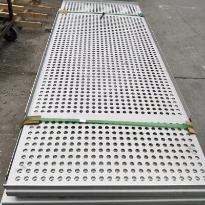 China ASTM 304 Perforated SS Plate Porous Round Hole Screen Metal Punching Mesh Sheet for sale