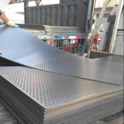 China 201 J1 J2 J3 J4 Smooth Anti Corrosion Perforated SS Plate 100mm For Protection for sale