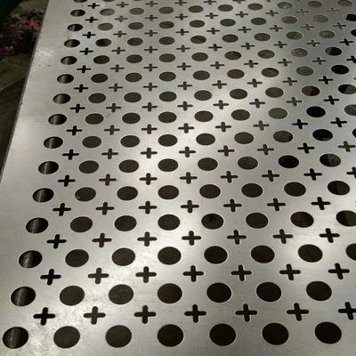 China AISI SS 304 Perforated Stainless Steel Sheet 15 Mm Mill Edge Cold Roll for sale